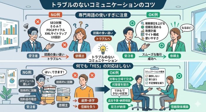 トラブルのないコミュニケーションのコツ