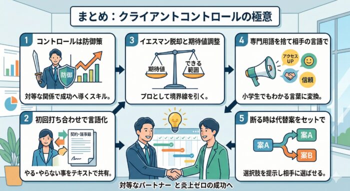 クライアントコントロールの極意